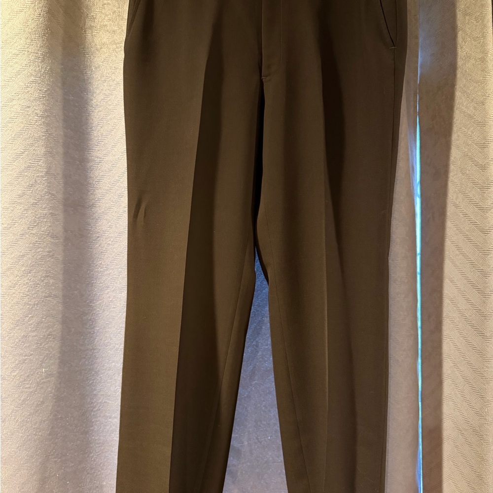 Dior Men's Elegant Brown Dress Pants